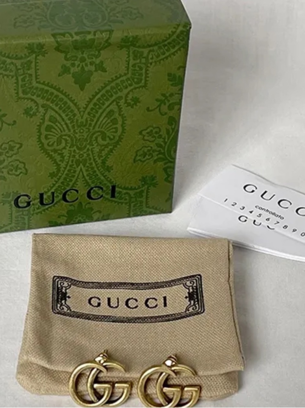 Authentic Gucci Earring